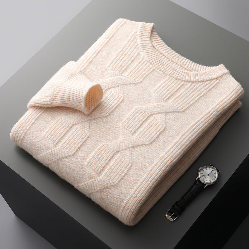 Casual All-match Woolen Sweater For Men