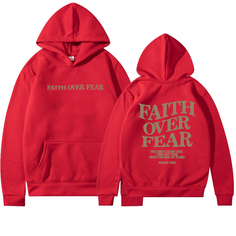 Faith Over Fear Men's And Women's Hoodies Sweater