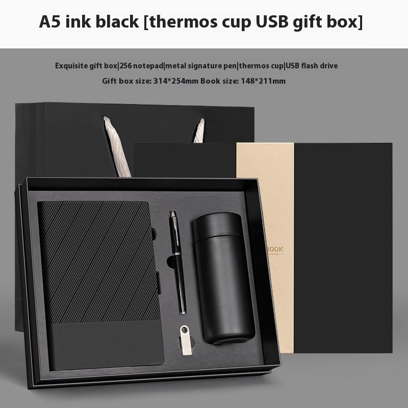 Notebook Gift Box Vacuum Cup Set Business Gift Company Activity High-end Practical Gift