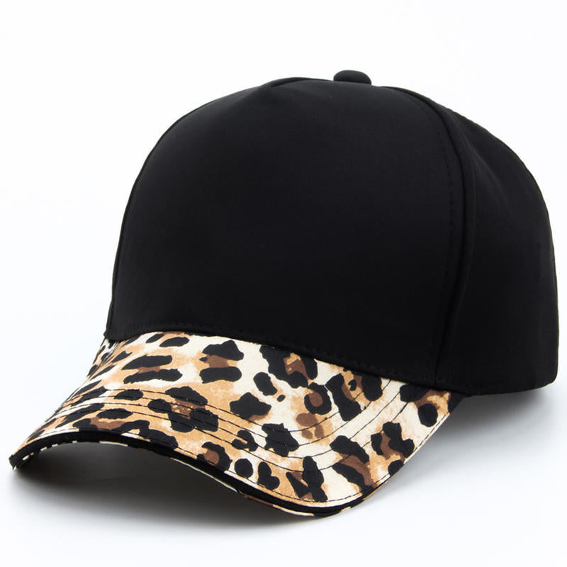 Women Leopard Print Baseball Cap Fashion Hip Hop