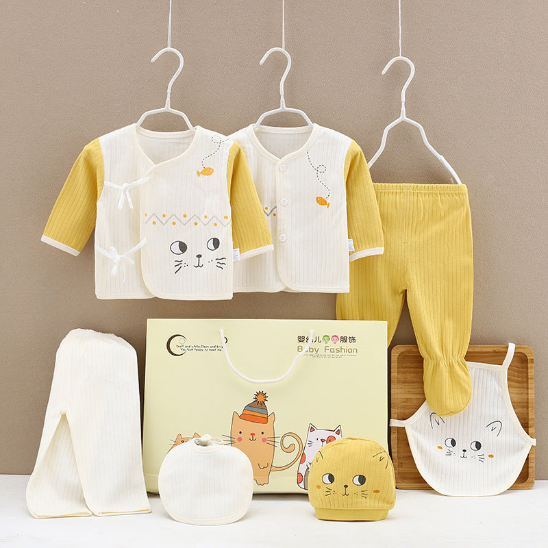 Cotton Baby Clothes Gift Box Set