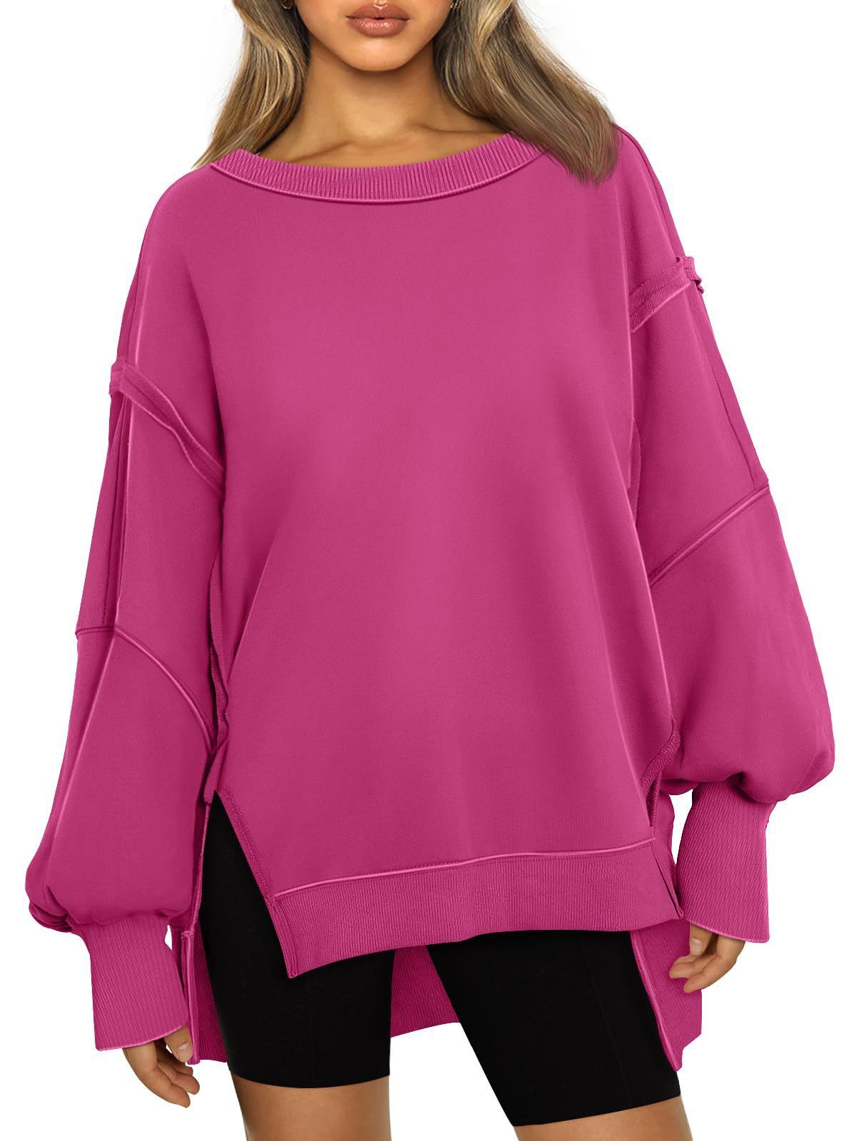 Women's Hooded Fashion Round-neck Sweater