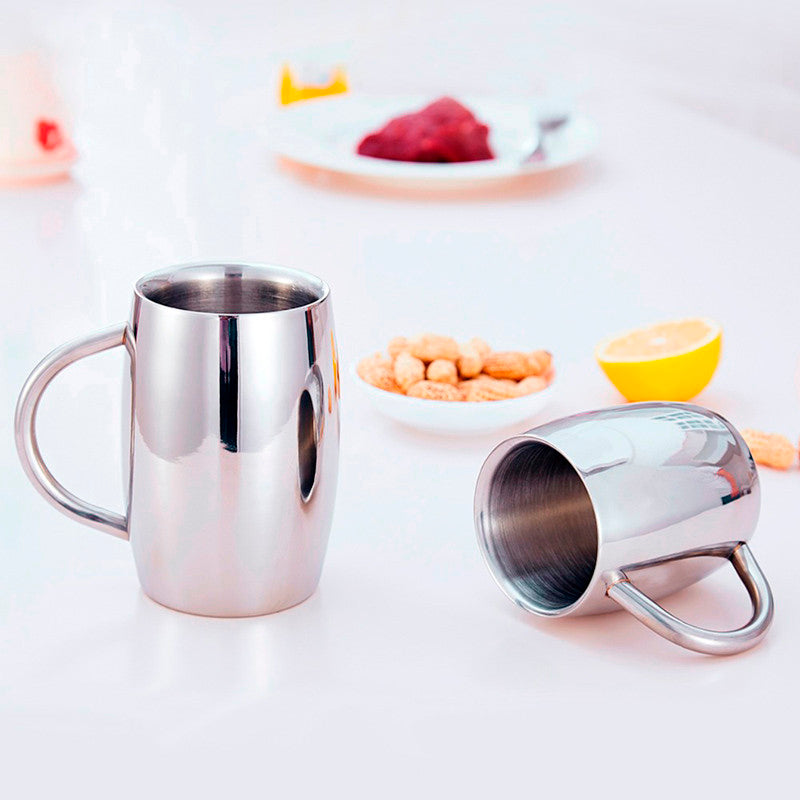 Double Wall Stainless Steel Tumbler Mug Insulated Coffee Mug