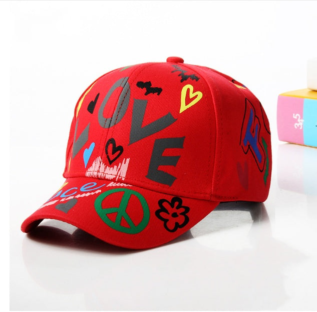 Casual Graffiti Baseball Hat