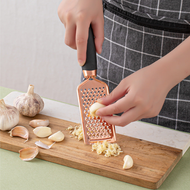 Kitchen Household Peeler Gadget Copper Plating Set (Rose Gold Sets)