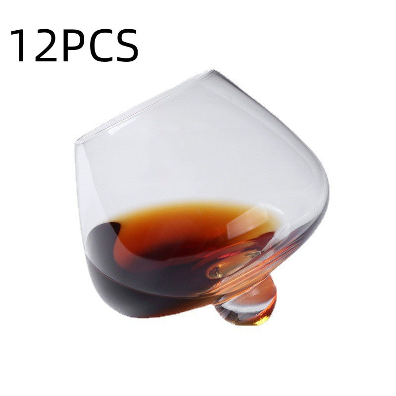 Creative Spinning Whiskey Tumbler Shake Crystal Glass