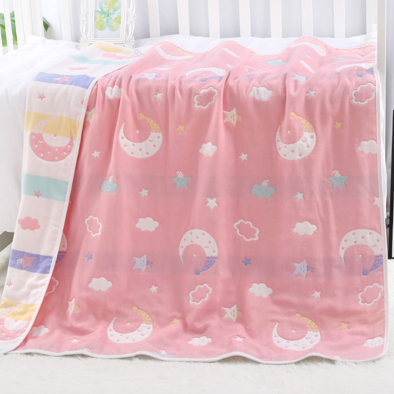 Printing Gauze Bath Towel Baby Blanket Quilt