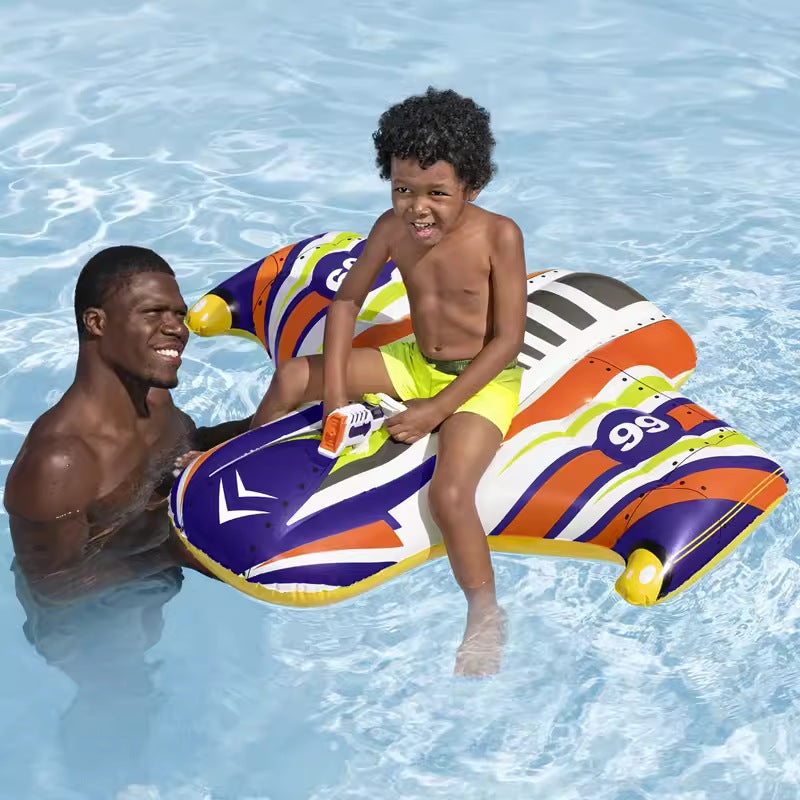 Children Harness Water Gun Inflatable Swimming Ring