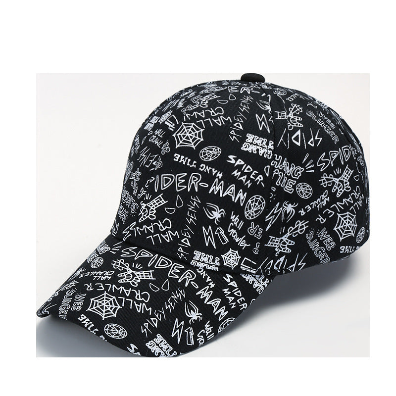 Personality doodle baseball cap