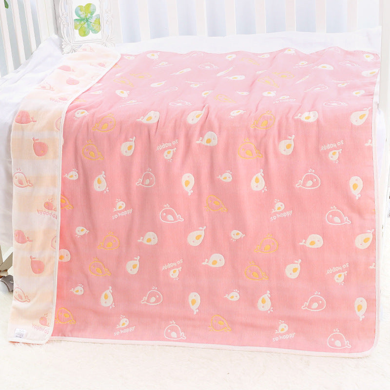 Printing Gauze Bath Towel Baby Blanket Quilt