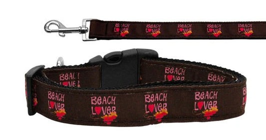 Beach Lover Nylon Dog Leash 5/8 inch wide 6ft Long