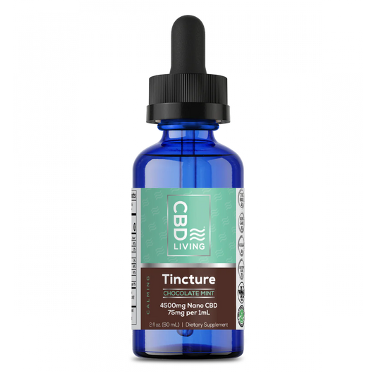 CBD FLAVORED TINCTURE 4500MG - Chocolate Mint