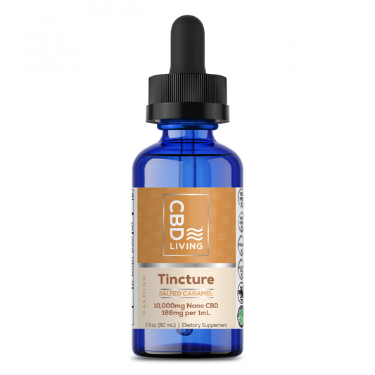 CBD FLAVORED TINCTURE 10000MG - Salted Caramel