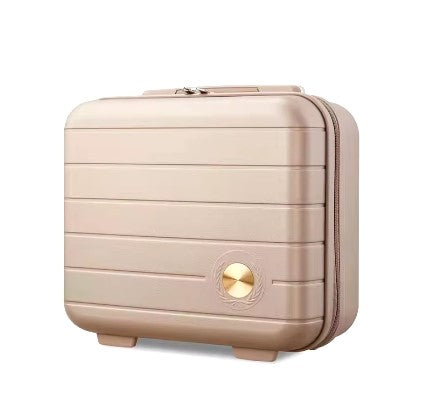 13 Inch PP Hardshell Mini Suitcase Korean Fashion Custom Logo Travel Cosmetic Luggage Lady Style Zipper Closure