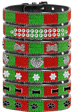 Crystal Heart Christmas Ice Cream Collar