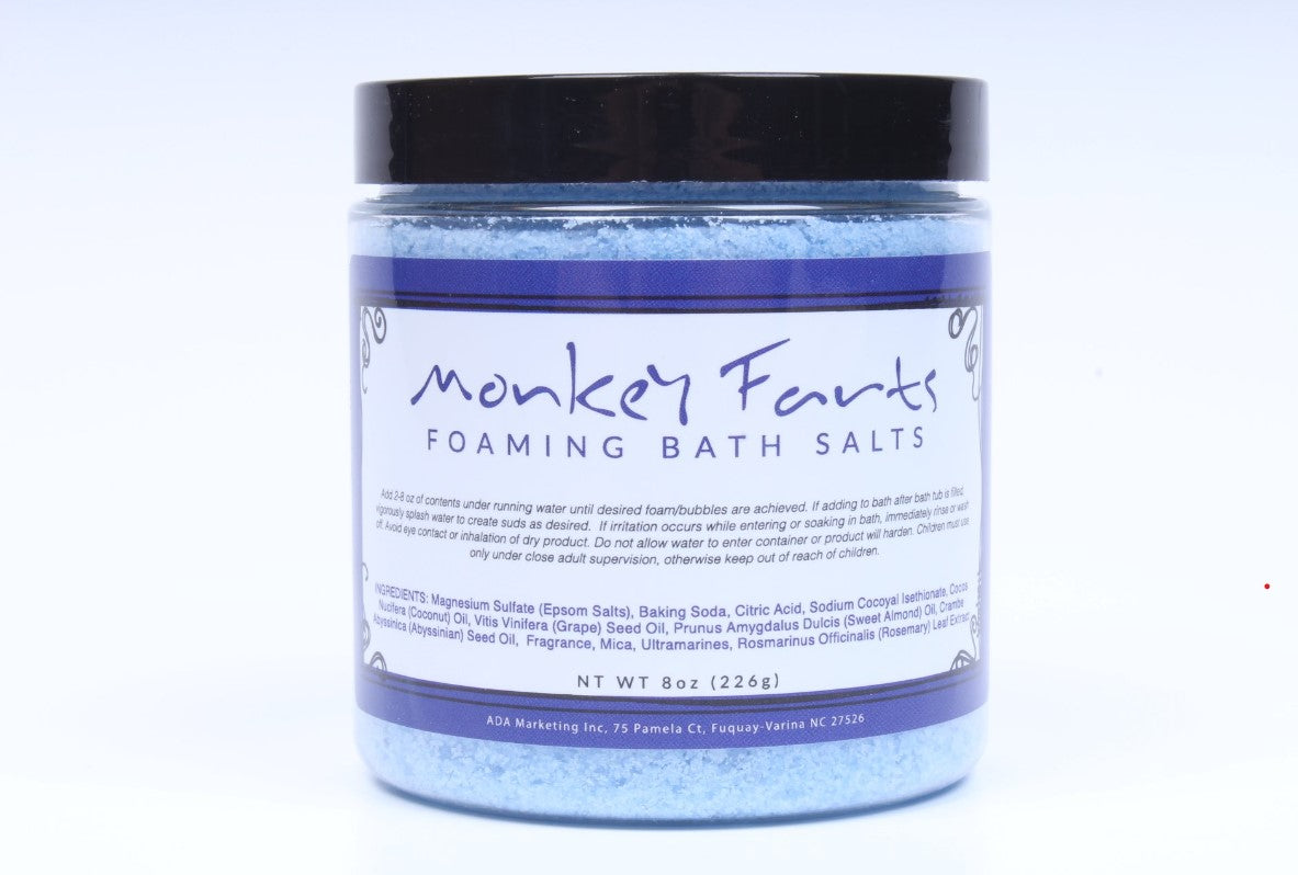 Monkey Farts Foaming Bath Salt (8 oz.)