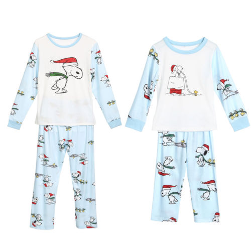 Family Matching Christmas Pajamas Set Women Baby