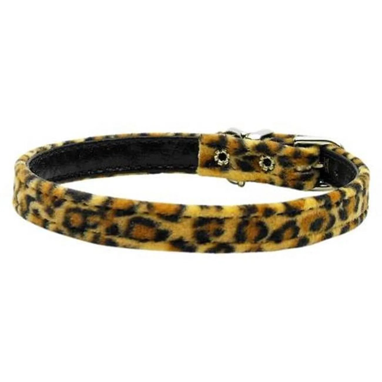 3/8" Plain Animal Print Collar Leopard 10