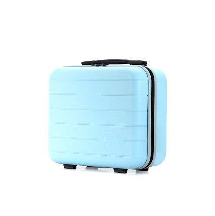 13 Inch PP Hardshell Mini Suitcase Korean Fashion Custom Logo Travel Cosmetic Luggage Lady Style Zipper Closure