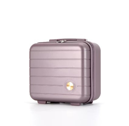 13 Inch PP Hardshell Mini Suitcase Korean Fashion Custom Logo Travel Cosmetic Luggage Lady Style Zipper Closure