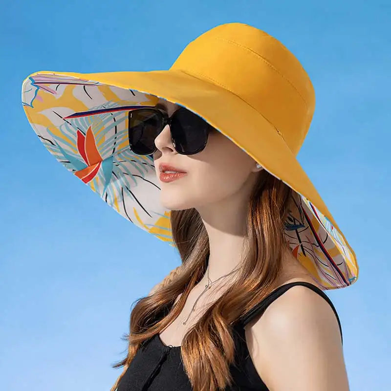 Large Brim Women Sun Hat - Sexikinis Swim