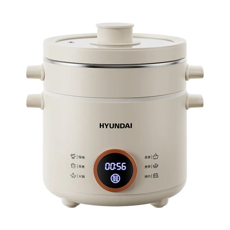 2.0L Rice Cooker Multifunctional Household Porridge Cooking Rice