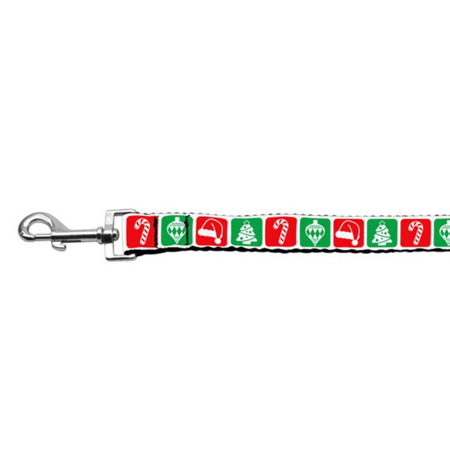 Timeless Christmas Nylon Dog Leash 5/8 inch wide 4ft Long