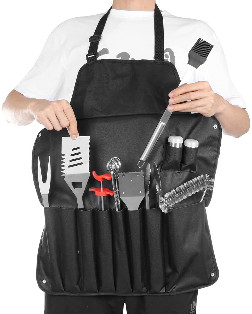 30-piece Set Of Skirt Bag Baking Set BBQ Tools Combination Apron Gift Set