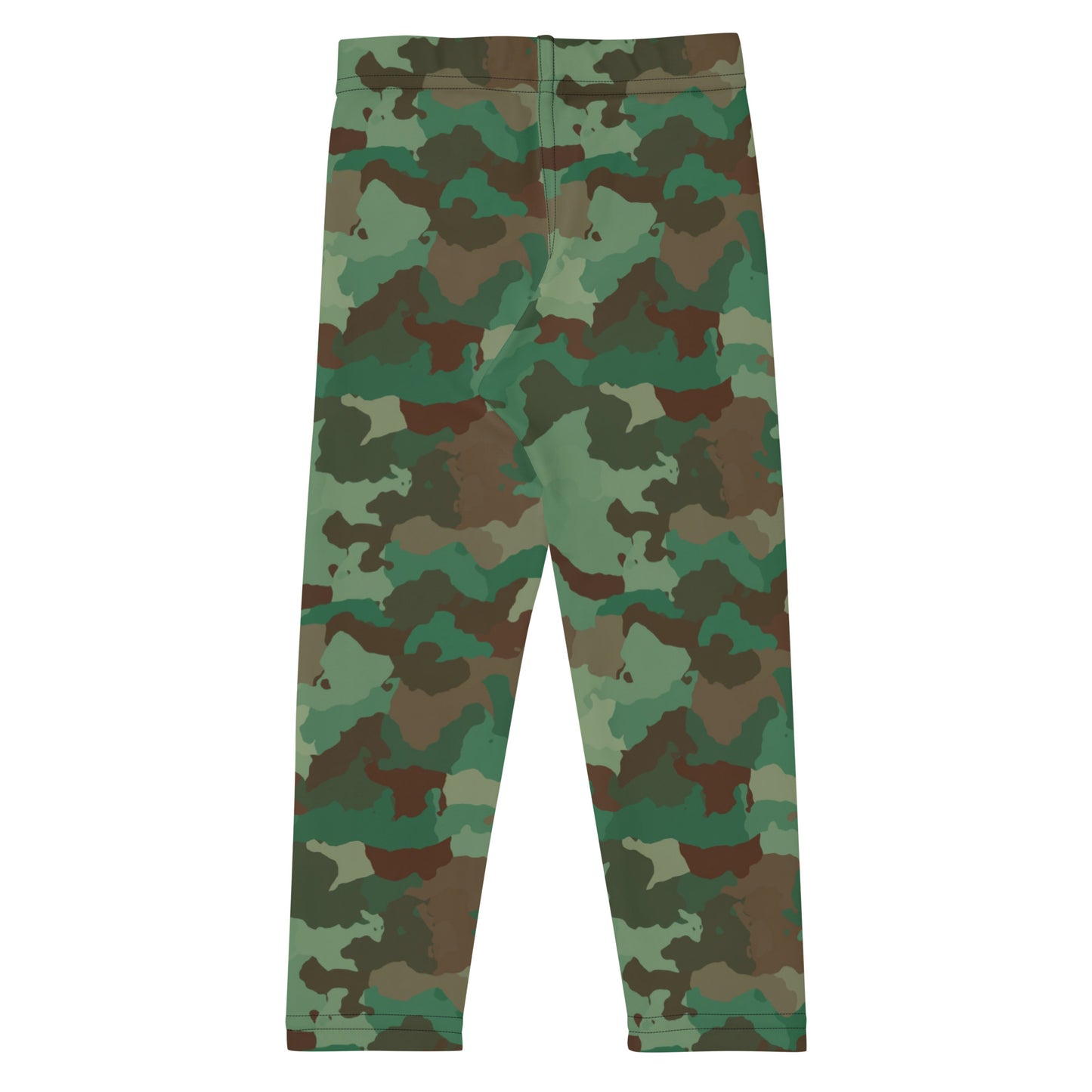 Kid's Leggings - Greens & Browns Camouflage