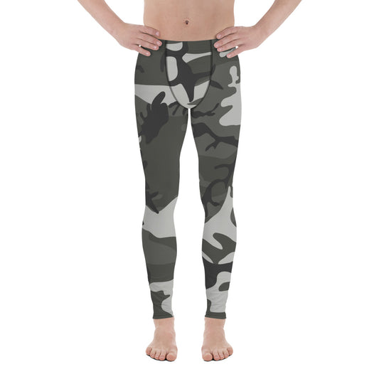 Men's Leggings - Shades of Green