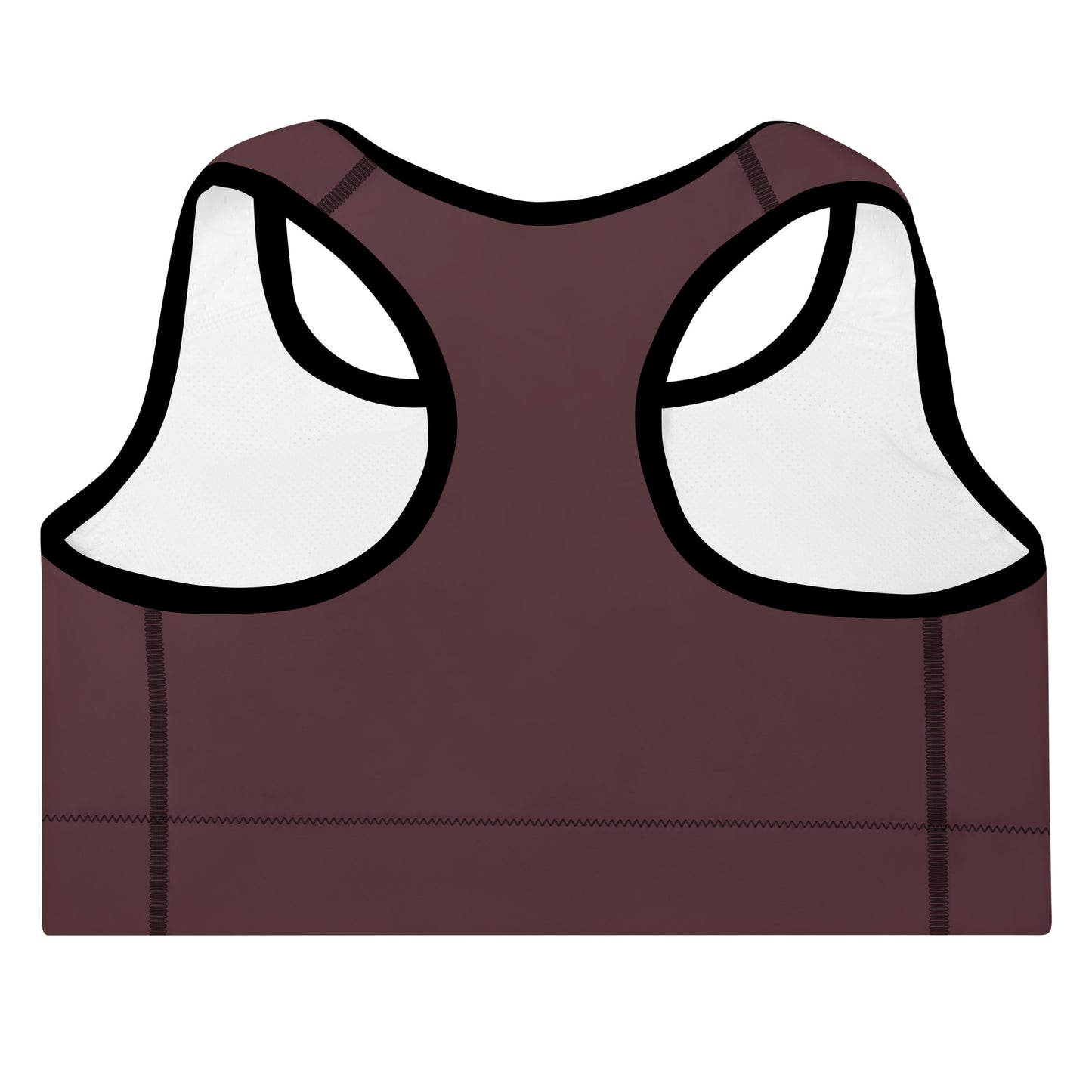 Padded Sports Bra - Cab Sav