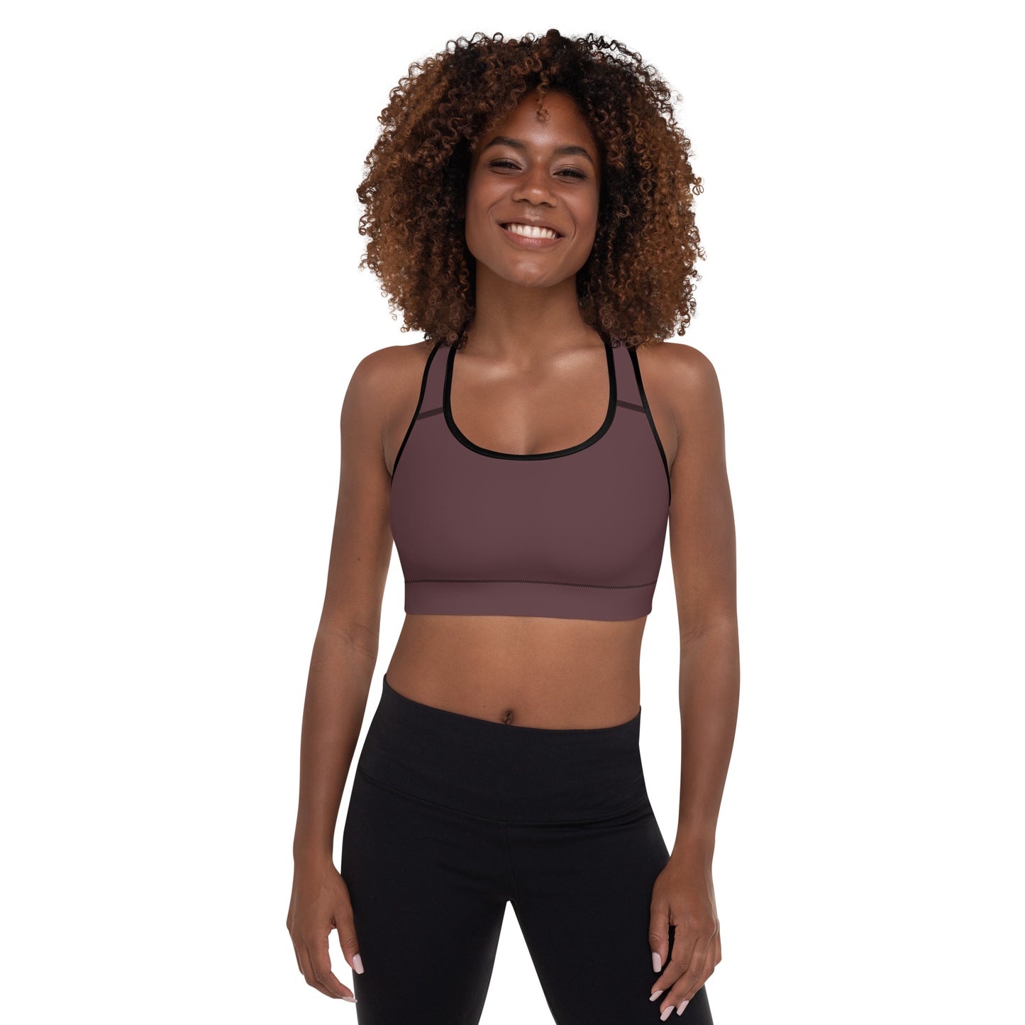 Padded Sports Bra - Cab Sav