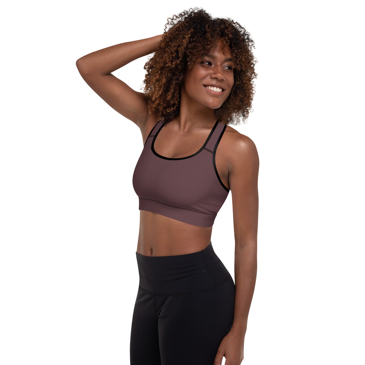 Padded Sports Bra - Cab Sav