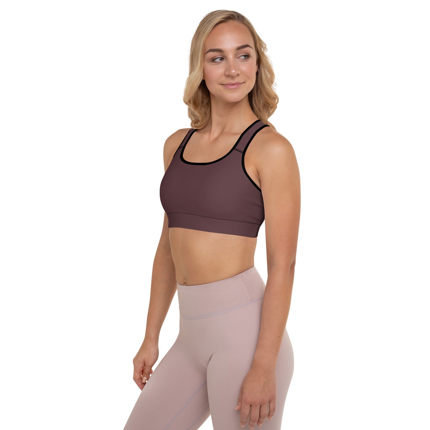 Padded Sports Bra - Cab Sav