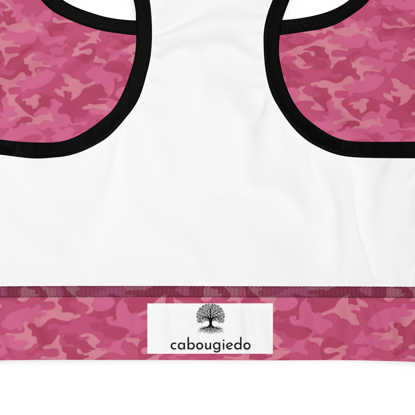 Padded Sports Bra - Pink Pink Camouflage