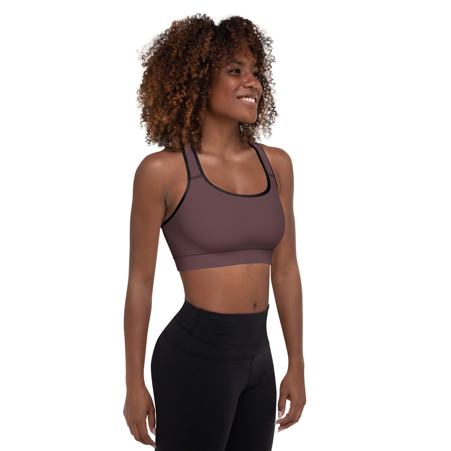 Padded Sports Bra - Cab Sav