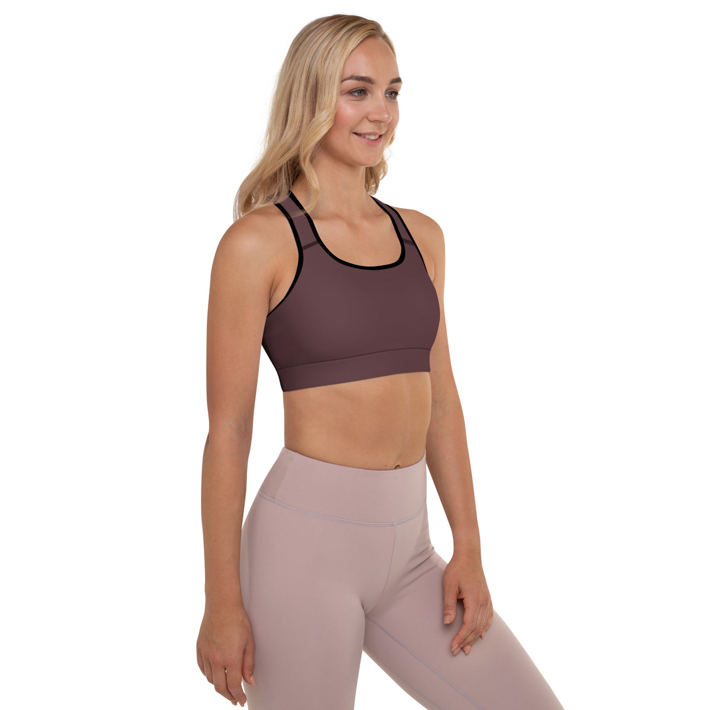 Padded Sports Bra - Cab Sav