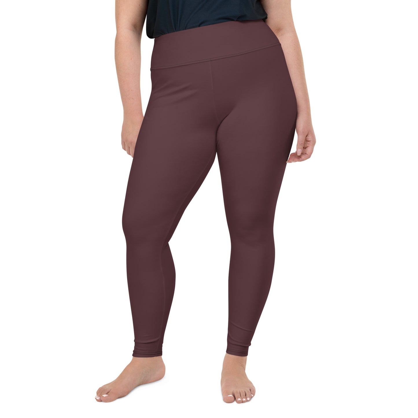 All-Over Print Plus Size Leggings - Cab Sav