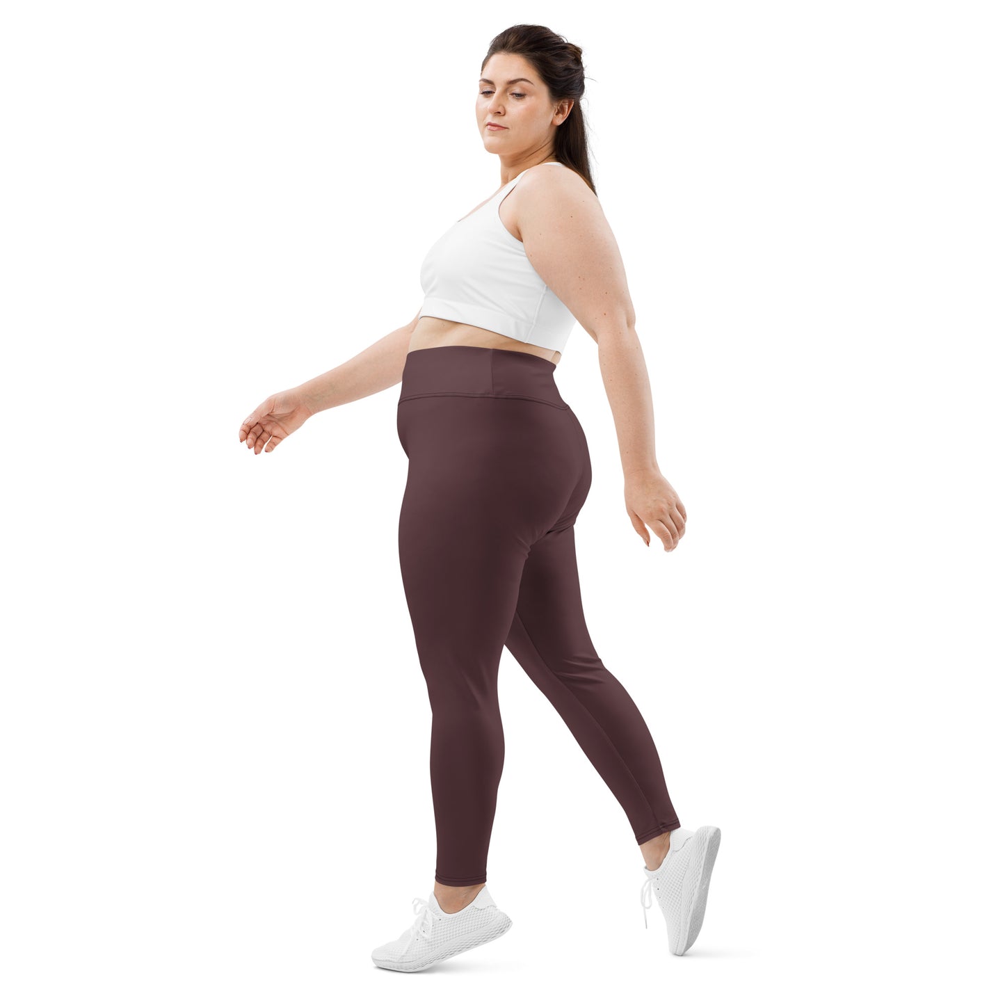 All-Over Print Plus Size Leggings - Cab Sav