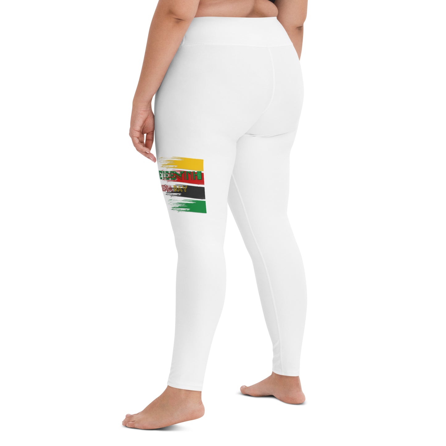 Yoga Leggings - Juneteenth Paint Splash