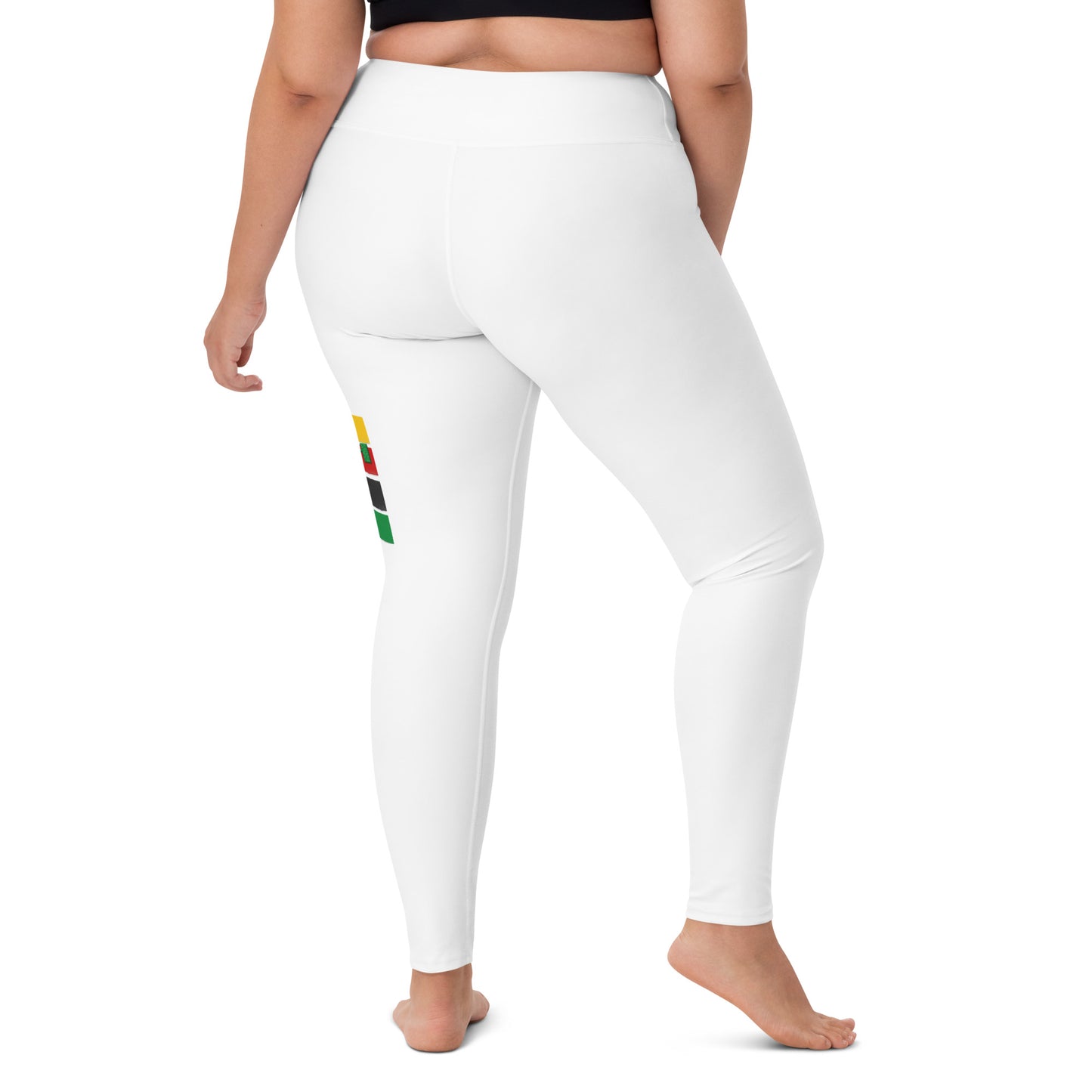 Yoga Leggings - Juneteenth Paint Splash