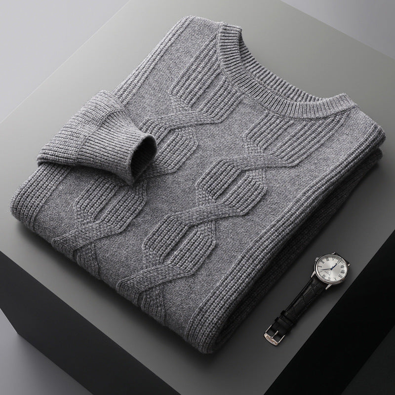 Casual All-match Woolen Sweater For Men