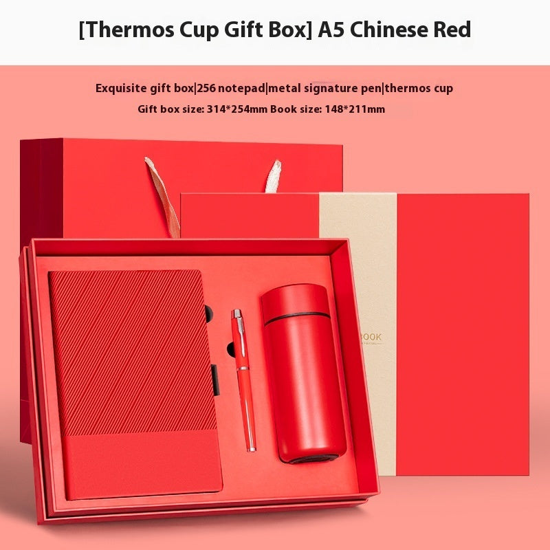 Notebook Gift Box Vacuum Cup Set Business Gift Company Activity High-end Practical Gift