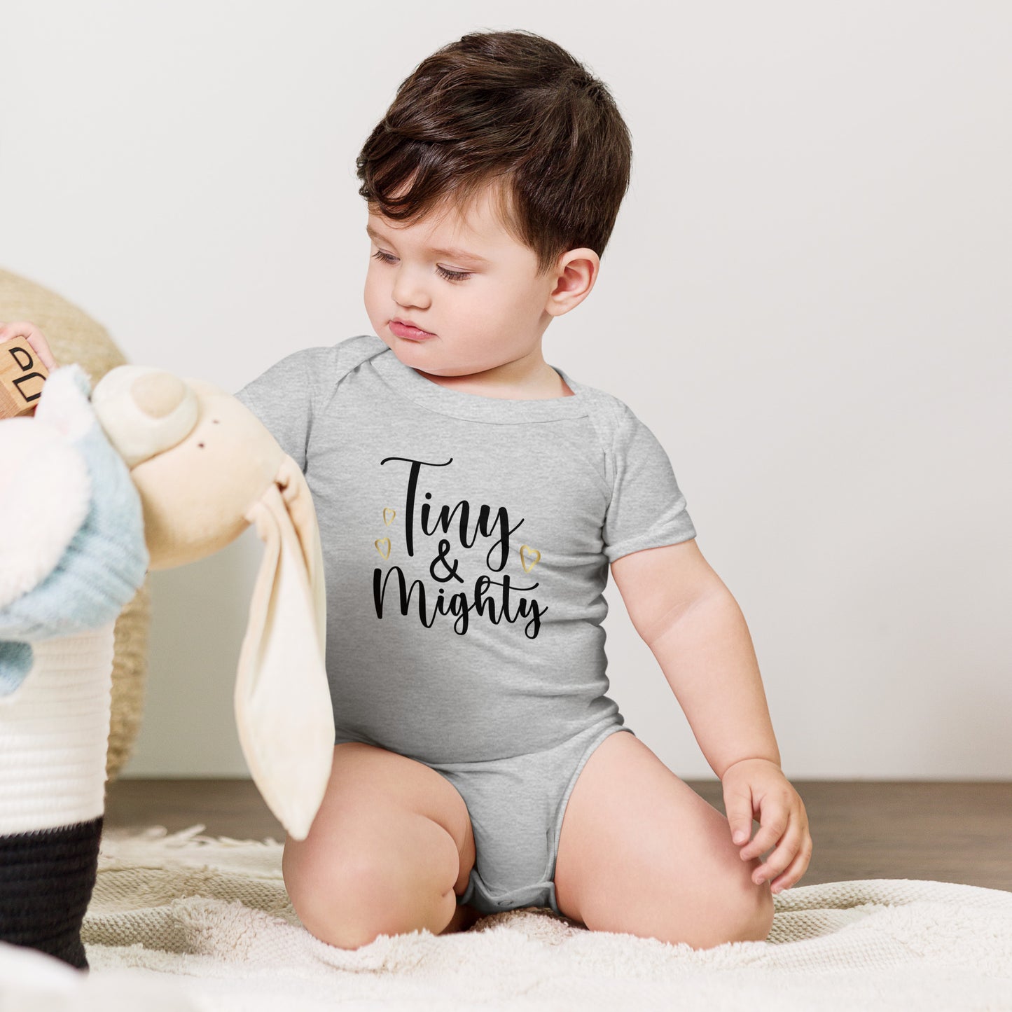 Baby short sleeve one piece - Tiny & Mighty