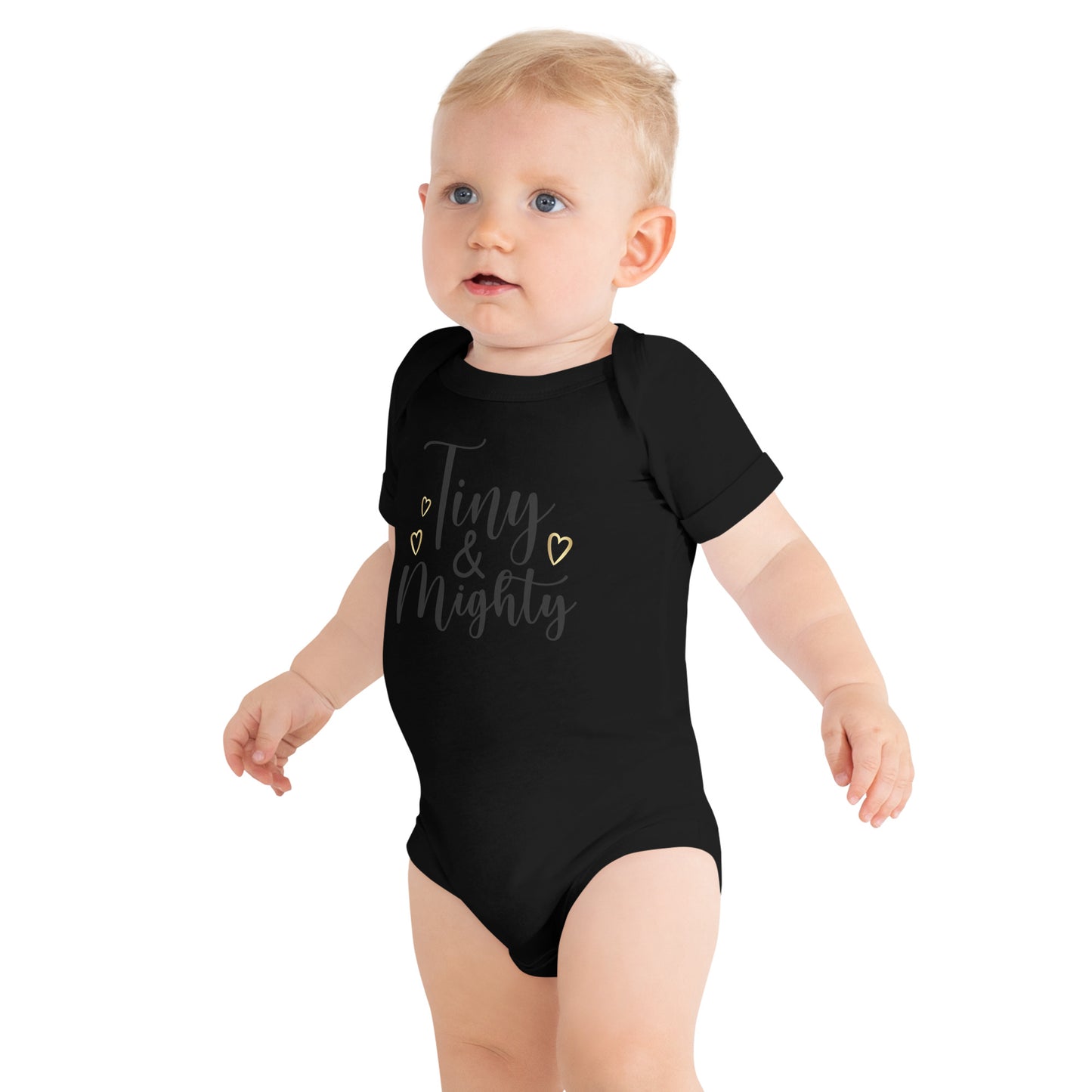 Baby short sleeve one piece - Tiny & Mighty