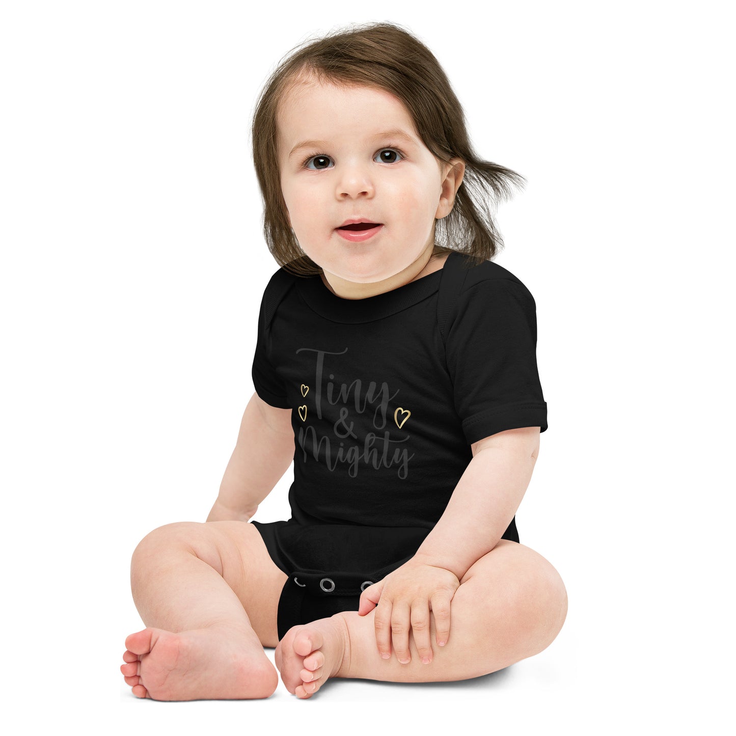 Baby short sleeve one piece - Tiny & Mighty