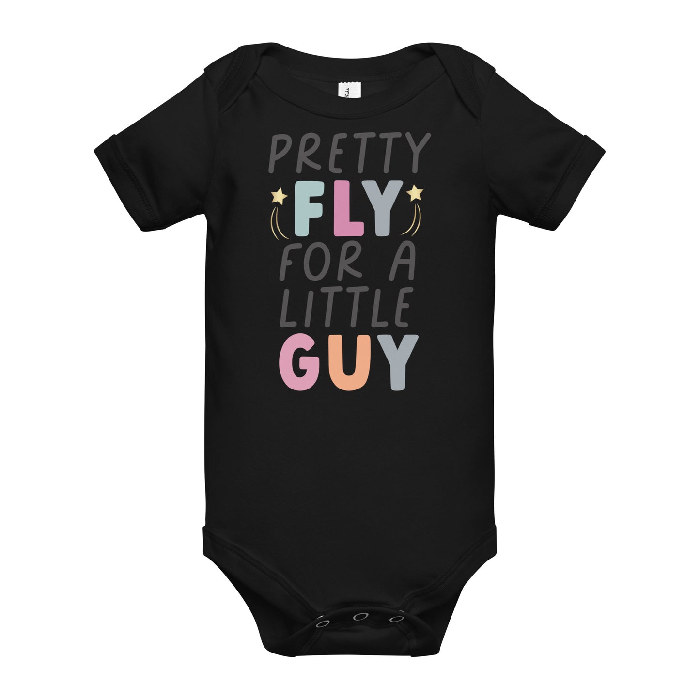 Baby short sleeve one piece - Pretty Fly For a Little Guy