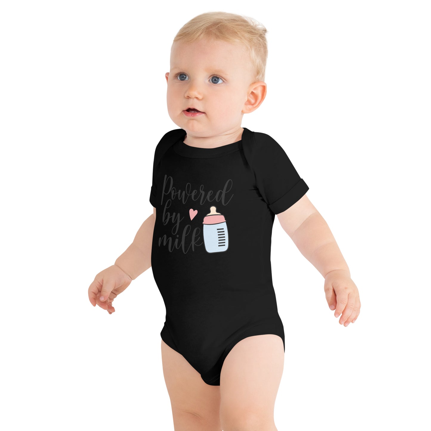 Baby short sleeve one piece - Powered by Milk