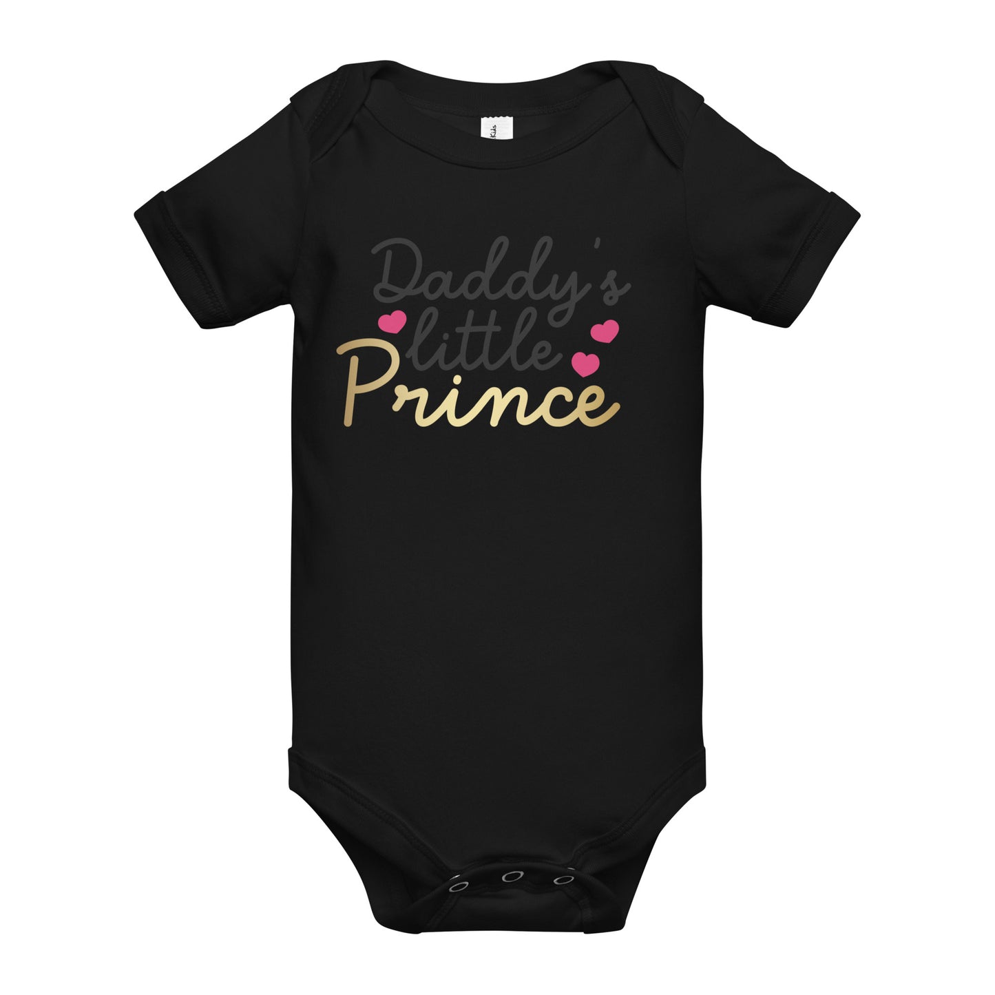 Baby short sleeve one piece - Daddy's Little Prince