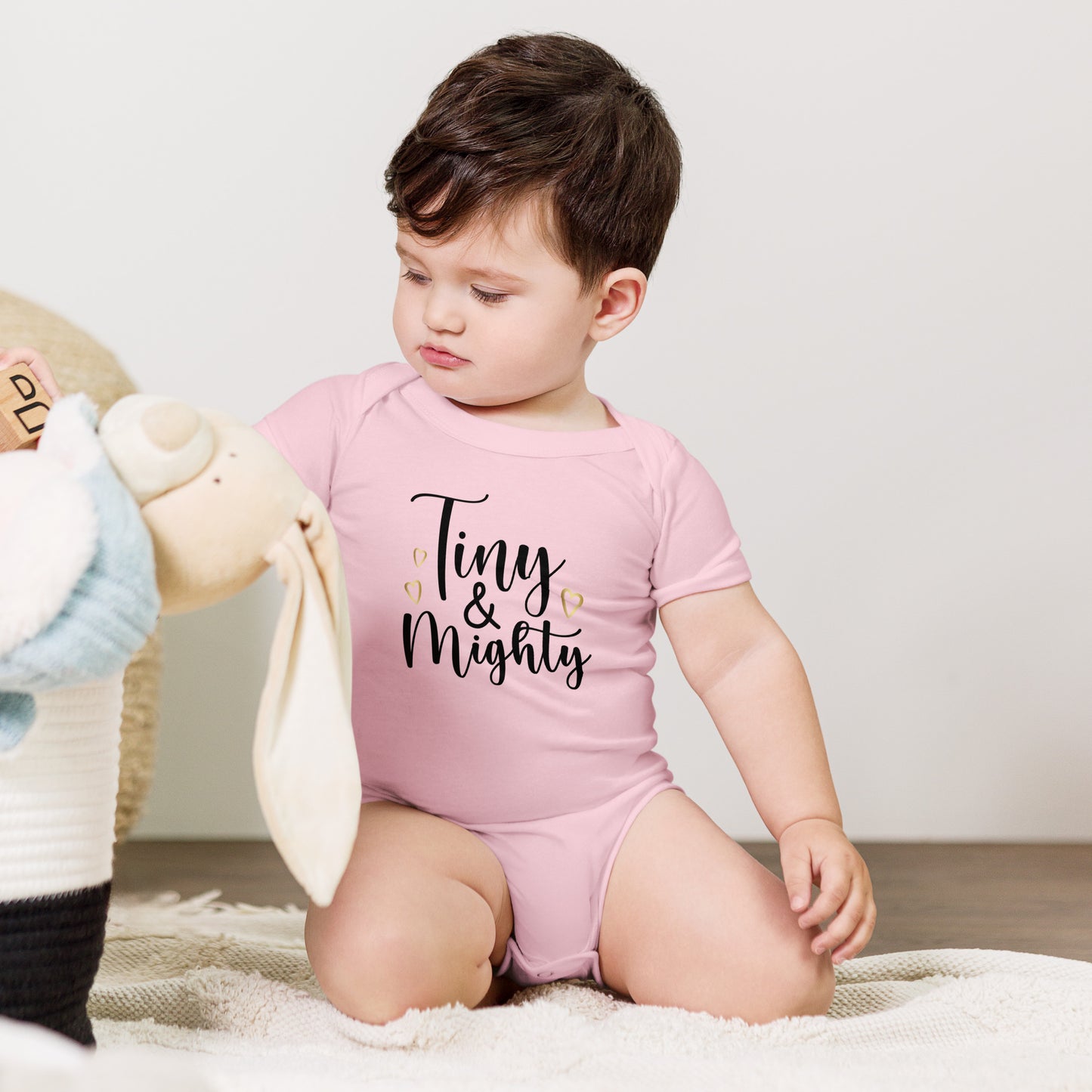 Baby short sleeve one piece - Tiny & Mighty